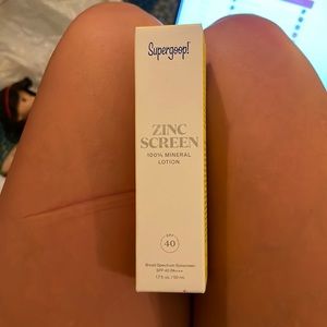 Supergoop! Zinc Screen. NWT.